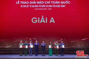 'Công an tỉnh Sơn La đoạt giải B Giải báo chí toàn quốc “Vì An ninh Tổ quốc và bình yên cuộc sống” 

