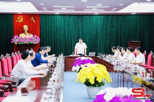 Ban Thường vụ Tỉnh ủy Sơn La họp quyết định một số nội dung theo thẩm quyền