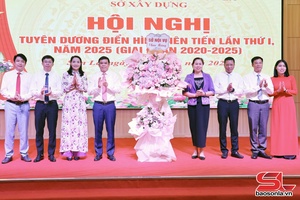 'Sở Xây dựng tuyên dương điển hình tiên tiến giai đoạn 2020-2025