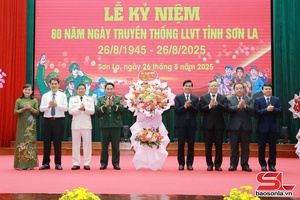 Lễ kỷ niệm 80 năm Ngày truyền thống Lực lượng vũ trang tỉnh Sơn La