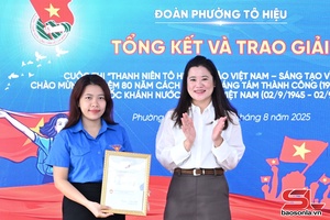 'Tổng kết và trao giải Cuộc thi “Thanh niên Tô Hiệu tự hào Việt Nam – Sáng tạo vì Tổ quốc”