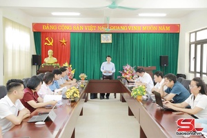 Đẩy nhanh tiến độ giải phóng mặt bằng dự án đường trục chính đô thị - nội thị Mộc Châu