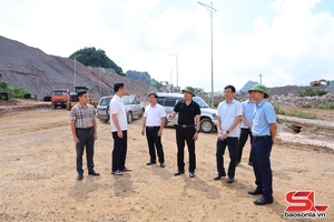 Đồng chí Bí thư Tỉnh ủy kiểm tra tiến độ thực hiện các dự án trên địa bàn tỉnh 