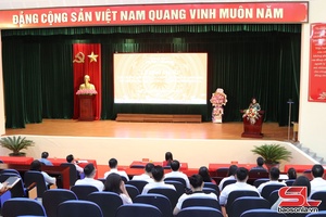 'Khai giảng lớp Trung cấp lý luận chính trị K63.A02