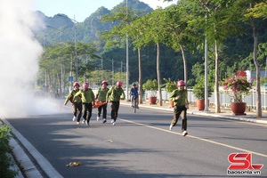 'Sẵn sàng cho Hội thao nghiệp vụ chữa cháy và cứu nạn, cứu hộ cấp tỉnh 