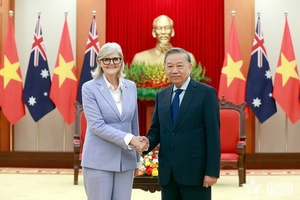 Tổng Bí thư Tô Lâm tiếp Toàn quyền Australia Sam Mostyn