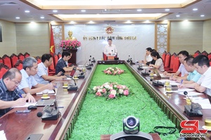 Họp Tiểu ban giúp việc Ban tổ chức Lễ Kỷ niệm 130 năm Ngày thành lập tỉnh Sơn La