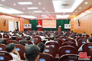 Hội nghị trực tuyến quán triệt, triển khai một số văn bản mới của Trung ương, của tỉnh