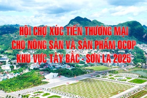 'Hội chợ xúc tiến thương mại cho nông sản và sản phẩm OCOP khu vực Tây Bắc - Sơn La năm 2025