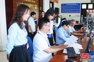 'Kiểm tra cải cách hành chính tại xã Sốp Cộp
