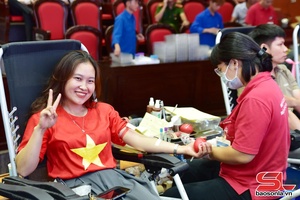 Ngày hội hiến máu tình nguyện tại Vân Hồ