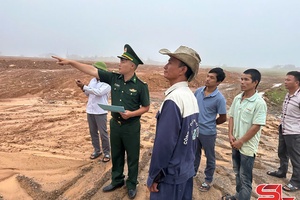 'Đẩy nhanh tiến độ giải phóng mặt bằng xây dựng Trạm kiểm soát Cửa khẩu quốc tế Lóng Sập