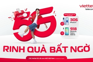 Cơ hội trúng thưởng hơn 1200 điện thoại iPhone 17 và Samsung Galaxy A06 5G khi dùng 5G Viettel