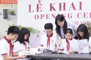 'Từng bước đưa tiếng Anh trở thành ngôn ngữ thứ hai trong trường học