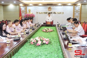 Họp Ban đại diện Hội đồng quản trị Ngân hàng chính sách xã hội tỉnh