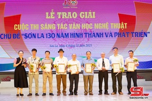 77 tác phẩm đoạt giải cuộc thi sáng tác văn học nghệ thuật chào mừng 130 năm Ngày thành lập tỉnh Sơn La
