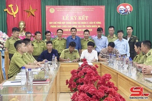 'Lễ ký kết Quy chế phối hợp bảo vệ rừng đặc dụng Tà Xùa