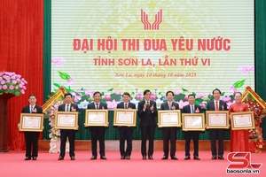 50 tập thể, cá nhân điển hình được vinh danh và khen thưởng tại Đại hội thi đua yêu nước tỉnh Sơn La lần thứ VI