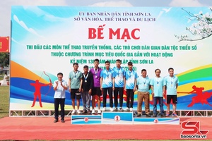 Bế mạc Giải đấu các môn thể thao truyền thống, trò chơi dân gian dân tộc