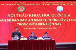'Ứng phó mối đe dọa an ninh phi truyền thống trong lĩnh vực tư tưởng