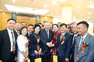 Tổng Bí thư Tô Lâm gặp mặt nông dân xuất sắc, nhà khoa học của nhà nông năm 2025