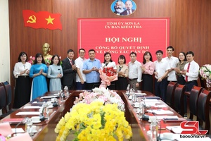 Hội nghị công bố quyết định về công tác cán bộ