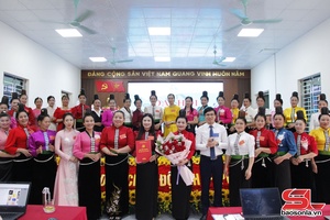 'Phụ nữ Chiềng Cơi đoàn kết, sáng tạo