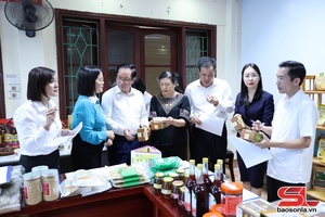 'Chấm điểm bình chọn sản phẩm công nghiệp nông thôn tiêu biểu tỉnh Sơn La năm 2025