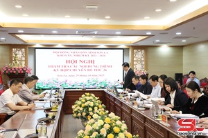 'Thẩm tra các nội dung trình Kỳ họp chuyên đề lần thứ 36