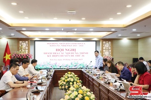 Thẩm tra các nội dung trình Kỳ họp chuyên đề lần thứ 36