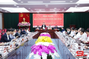 Hội nghị Ban Chấp hành Đảng bộ tỉnh Sơn La