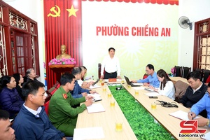 'Phường Chiềng An họp dân tháo gỡ vướng mắc trong quản lý đất đai, trật tự xây dựng