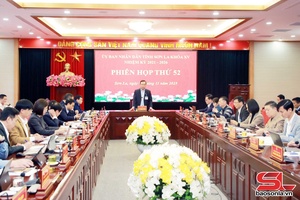 Phiên họp thứ 52, UBND tỉnh khóa XV