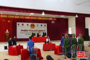 'Phiên tòa giả định tuyên truyền, giáo dục pháp luật cho đoàn viên, thanh niên