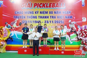 Giải Pickleball kỷ niệm 80 năm Ngày truyền thống Thanh tra Việt Nam
