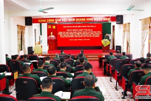 'BĐBP Sơn La phát động thi đua tăng tốc, bứt phá