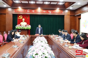 Thường trực Tỉnh ủy họp nghe một số nội dung liên quan đến Dự án cải tạo, xây dựng mới các công trình trong khuôn viên Tỉnh ủy