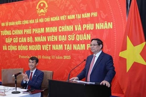 Thủ tướng Phạm Minh Chính và Phu nhân gặp gỡ bà con cộng đồng người Việt Nam tại Nam Phi
