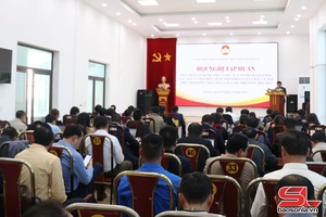 'Tập huấn công tác bầu cử đại biểu Quốc hội khóa XVI và đại biểu HĐND các cấp nhiệm kỳ 2026-2031