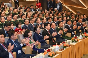 Chủ tịch nước Lương Cường dự Lễ kỷ niệm 50 năm Quốc khánh Lào và 105 năm ngày sinh Chủ tịch Kaysone Phomvihane