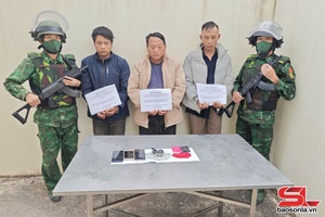 'Bắt, xử lý liên tiếp các vụ việc xảy ra trên biên giới tỉnh Sơn La