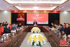 Họp tiến độ triển khai đầu tư xây dựng Trường Nội trú liên cấp Tiểu học - Trung học cơ sở tại các xã biên giới