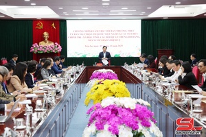 Thường trực Tỉnh uỷ làm việc với Ban Thường trực Uỷ ban MTTQ Việt Nam tỉnh và các tổ chức chính trị - xã hội