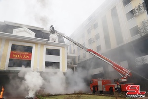 'Diễn tập phương án chữa cháy và cứu nạn, cứu hộ