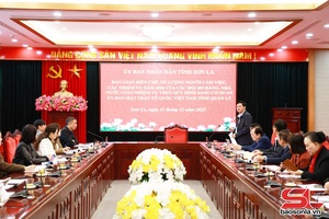 Bàn giao biên chế, nhiệm vụ các Hội do Đảng, Nhà nước giao nhiệm vụ sang Cơ quan Ủy ban MTTQ Việt Nam tỉnh