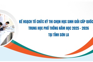 'Kế hoạch tổ chức kỳ thi chọn học sinh giỏi cấp quốc gia trung học phổ thông năm học 2025 - 2026 tại tỉnh Sơn La