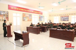 ' Bộ đội Biên phòng Sơn La thực hiện quy chế dân chủ cơ sở