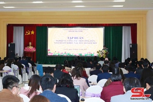 'Tập huấn nghiệp vụ công tác tiếp công dân; giải quyết khiếu nại, tố cáo