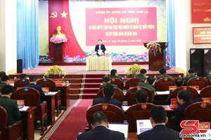 Đảng ủy Quân sự tỉnh ra Nghị quyết lãnh đạo thực hiện nhiệm vụ quân sự, quốc phòng năm 2026