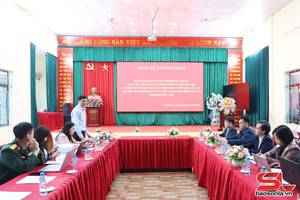 'Đoàn Giám sát số 9 về công tác chuẩn bị bầu cử tại xã Púng Bánh